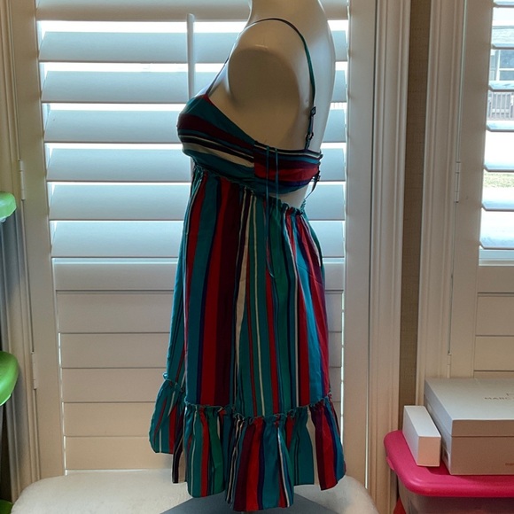 Guess Multicolor Striped Mini Dress - Picture 9 of 12